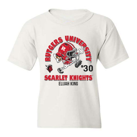Rutgers - NCAA Football : Elijah King - Sport Shersey Youth T-Shirt