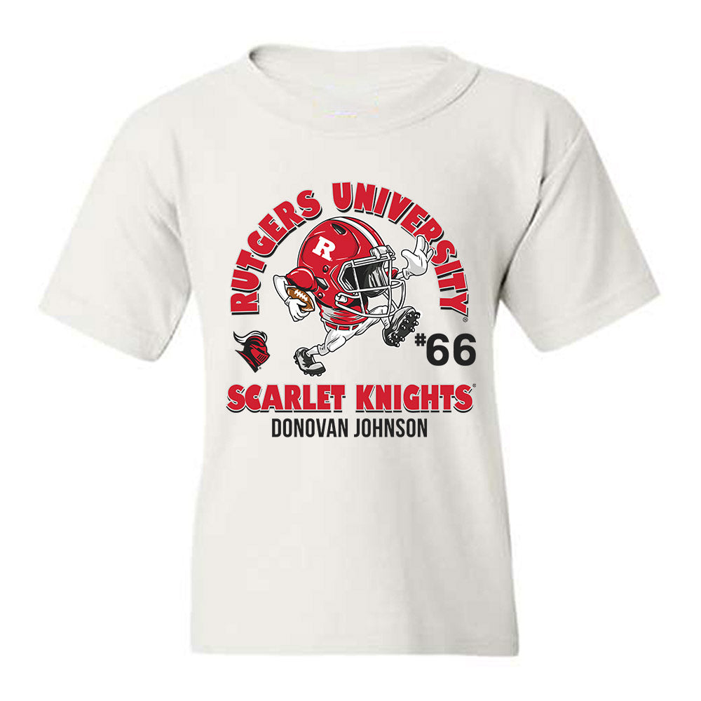 Rutgers - NCAA Football : Donovan Johnson - Sport Shersey Youth T-Shirt-0