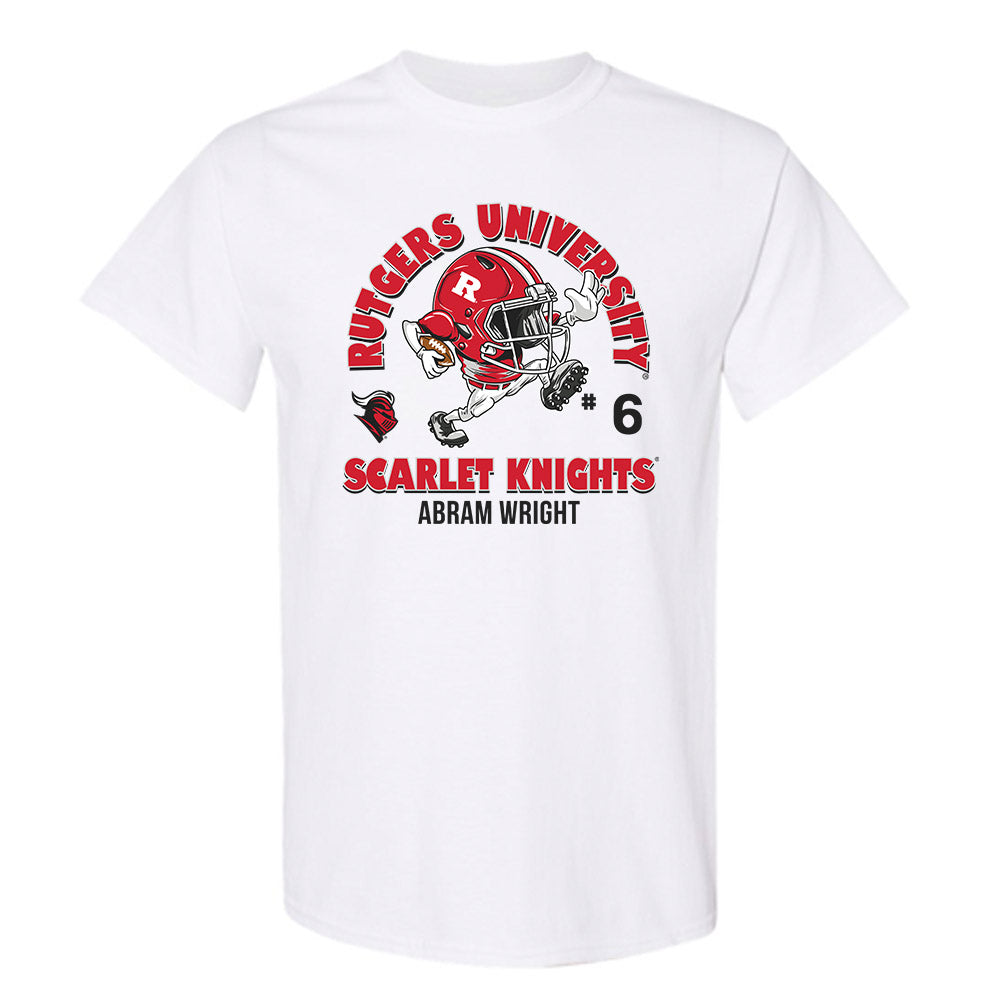 Rutgers - NCAA Football : Abram Wright - Sport Shersey T-Shirt-0