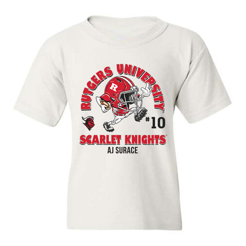 Rutgers - NCAA Football : AJ Surace - Youth T-Shirt
