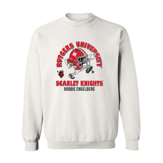 Rutgers - NCAA Football : Robbie Engelberg - Sport Shersey Crewneck Sweatshirt-0