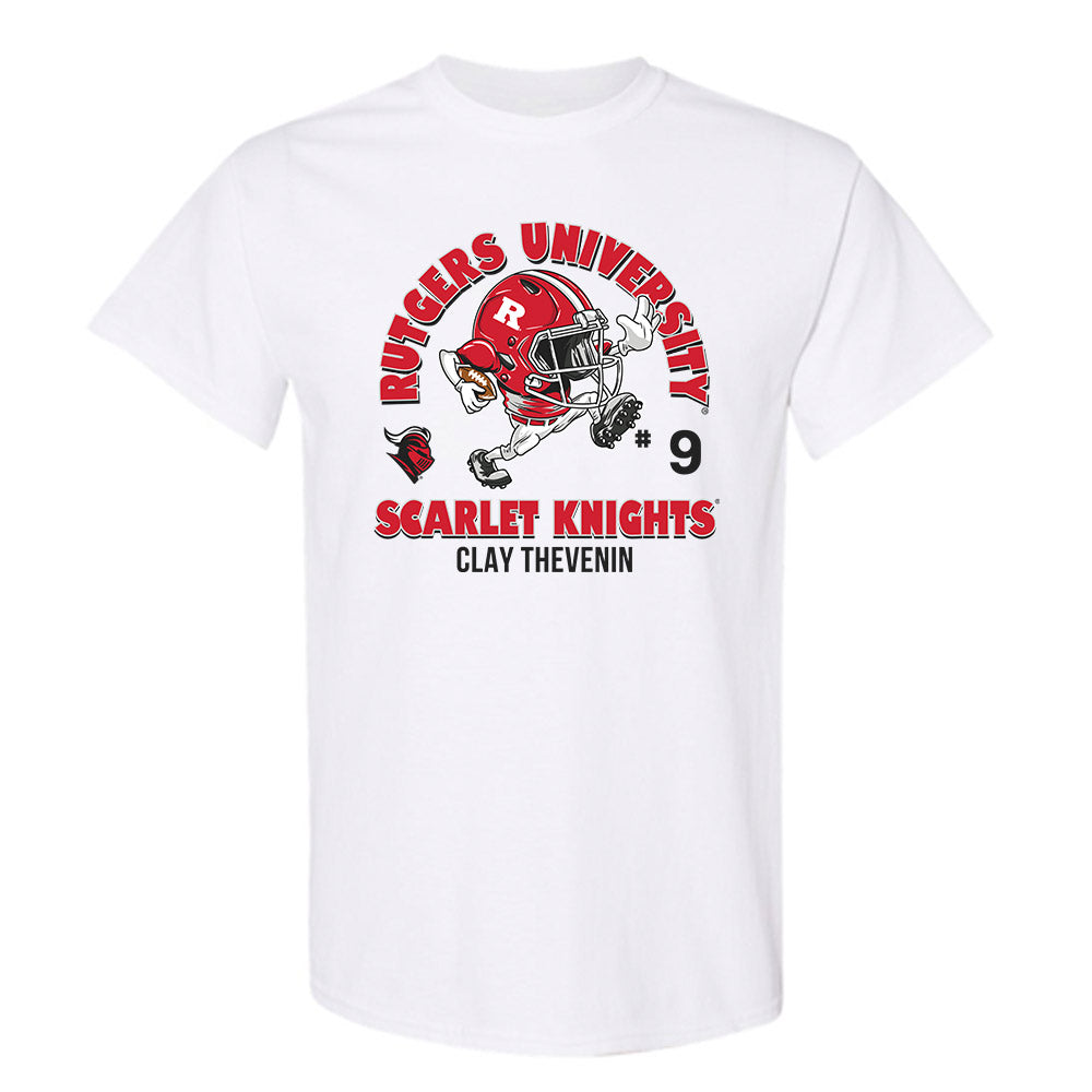 Rutgers - NCAA Football : Clay Thevenin - Sport Shersey T-Shirt-0