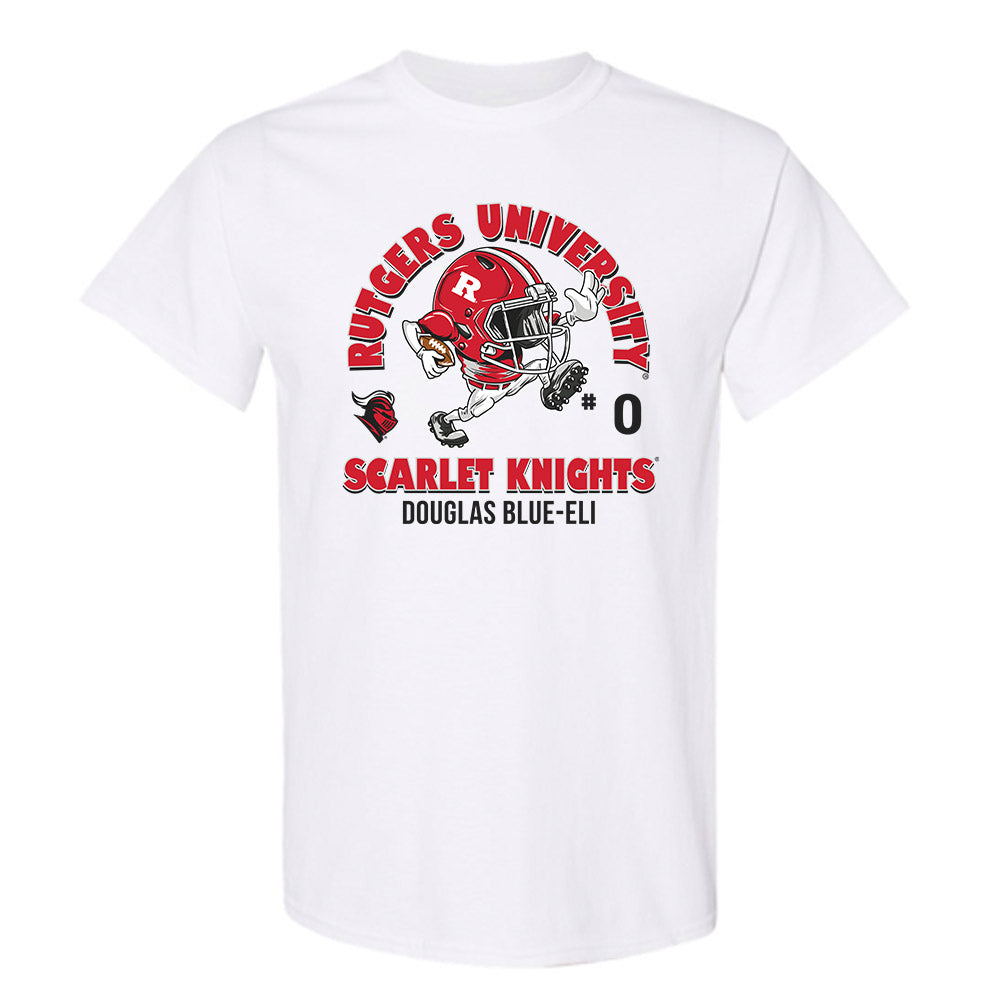 Rutgers - NCAA Football : Douglas Blue-Eli - Sport Shersey T-Shirt-0