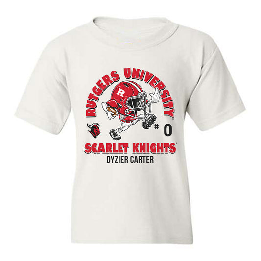 Rutgers - NCAA Football : Dyzier Carter - Sport Shersey Youth T-Shirt-0