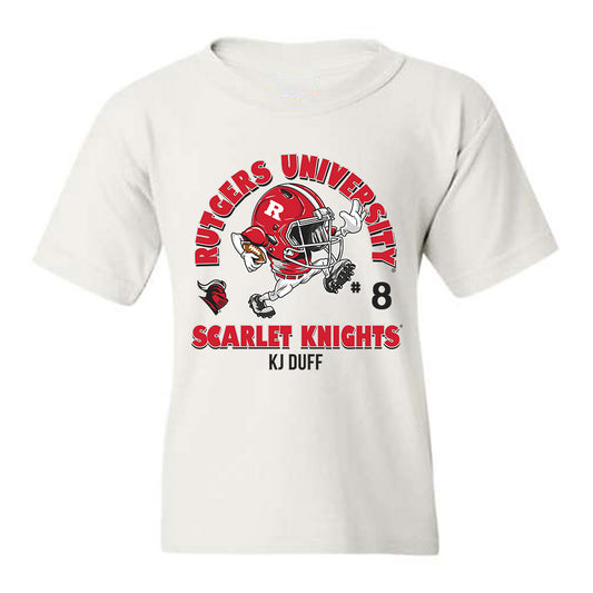 Rutgers - NCAA Football : KJ Duff - Youth T-Shirt