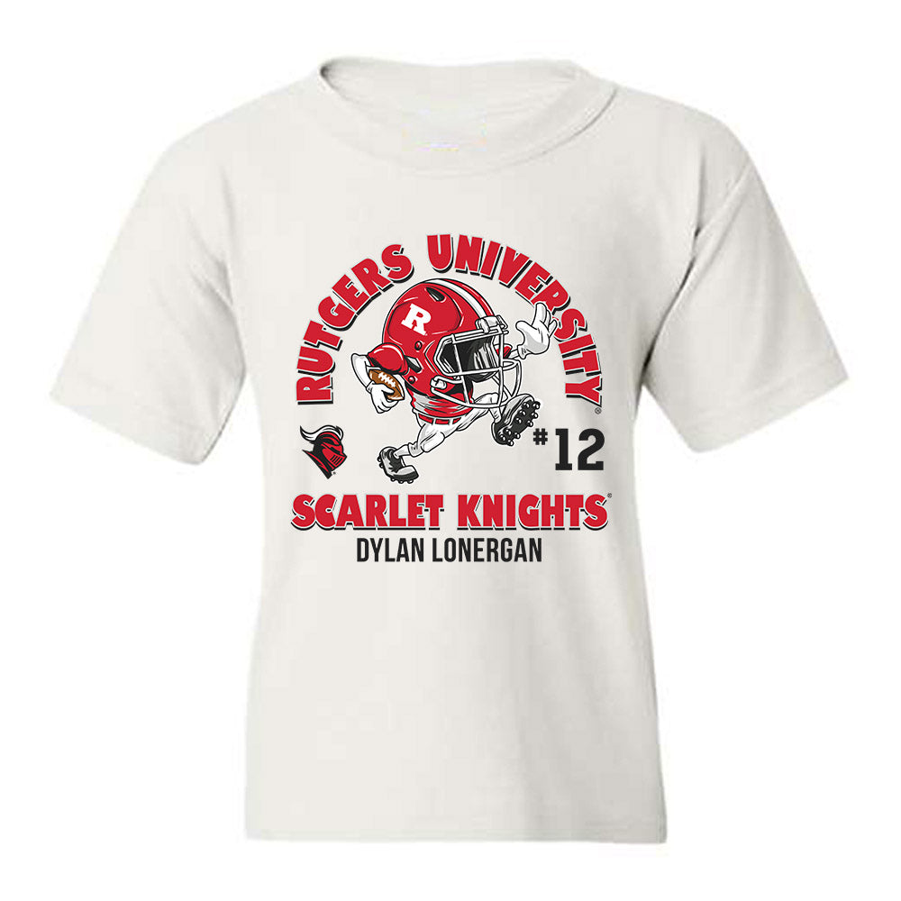 Rutgers - NCAA Football : Dylan Lonergan - Sport Shersey Youth T-Shirt-0