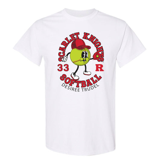 Rutgers - NCAA Softball : Desiree Trudel - Fashion Shersey T-Shirt-0