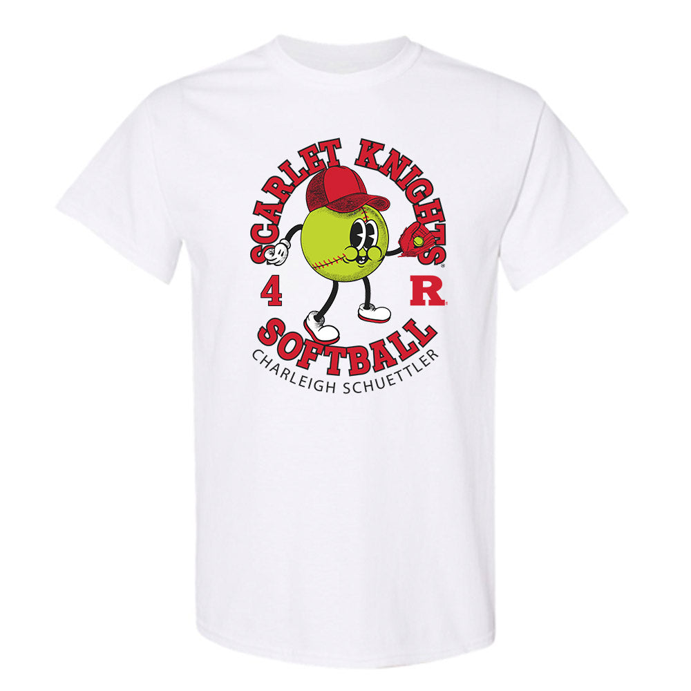 Rutgers - NCAA Softball : Charleigh Schuettler - Fashion Shersey T-Shirt-0