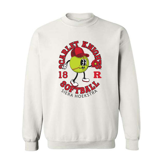Rutgers - NCAA Softball : Siera Hoekstra - Fashion Shersey Crewneck Sweatshirt-0