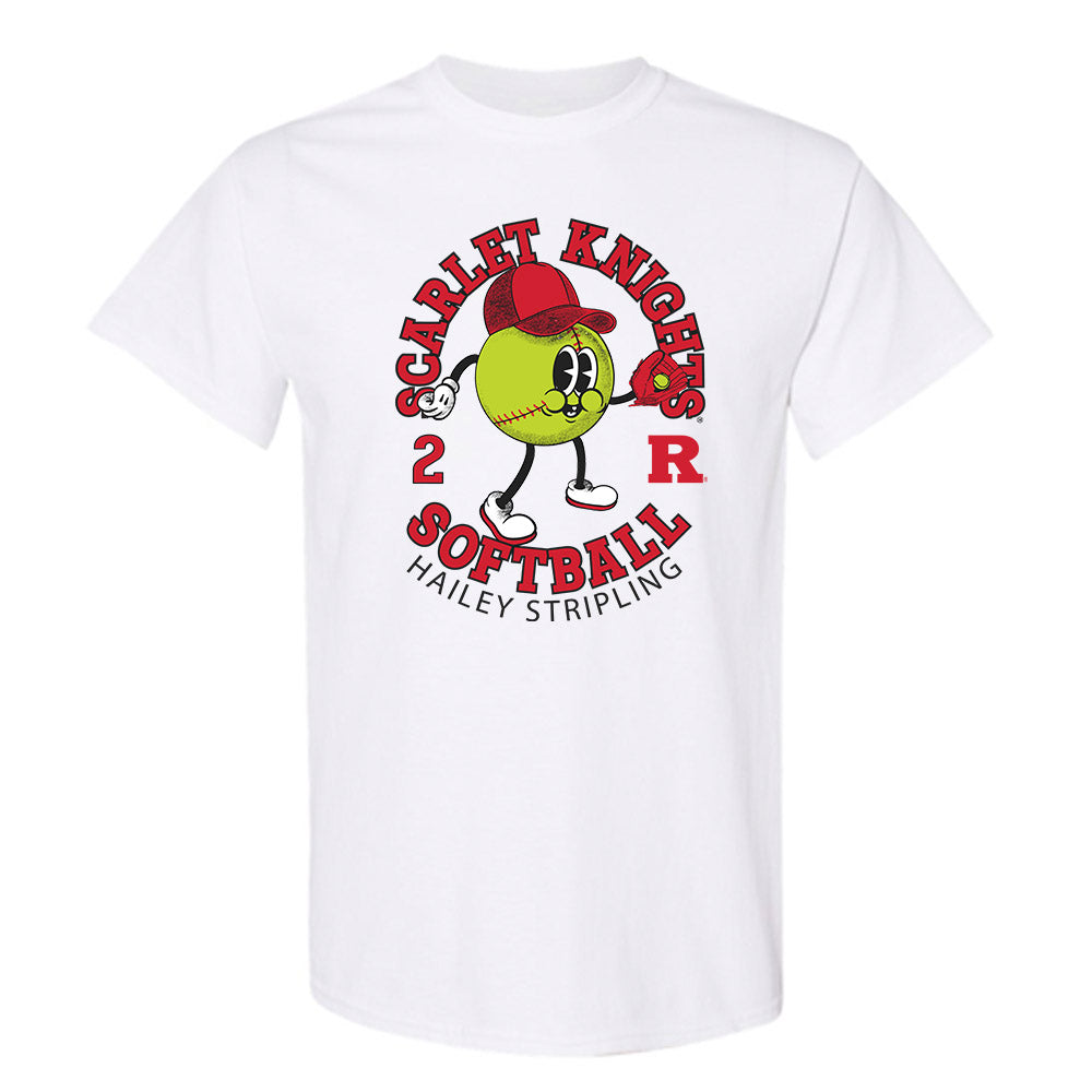 Rutgers - NCAA Softball : Hailey Stripling - Fashion Shersey T-Shirt-0