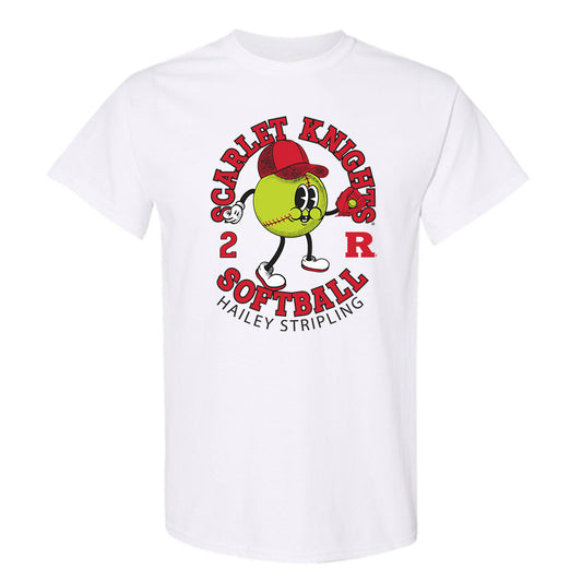 Rutgers - NCAA Softball : Hailey Stripling - Fashion Shersey T-Shirt-0