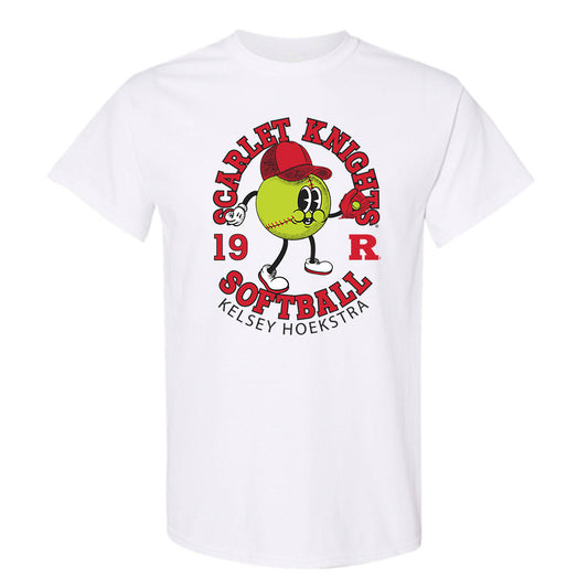 Rutgers - NCAA Softball : Kelsey Hoekstra - Fashion Shersey T-Shirt-0