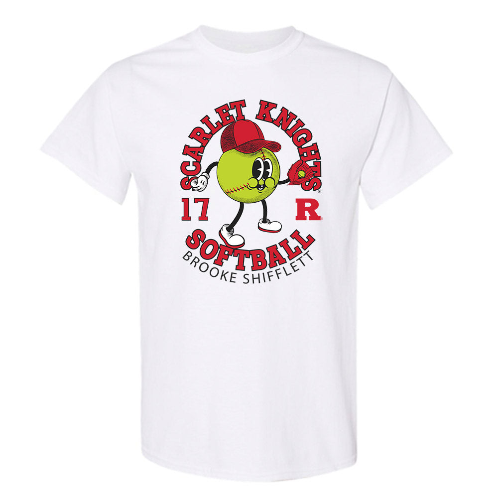 Rutgers - NCAA Softball : Brooke Shifflett - Fashion Shersey T-Shirt-0