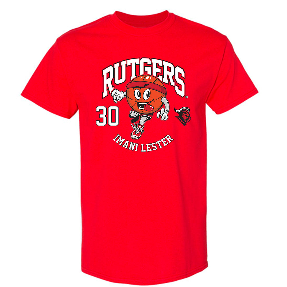 Rutgers - NCAA Women's Basketball : Imani Lester - Fashion Shersey T-Shirt-0