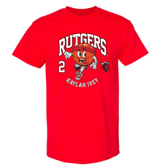 Rutgers - NCAA Women's Basketball : Kaylah Ivey - Fashion Shersey T-Shirt-0