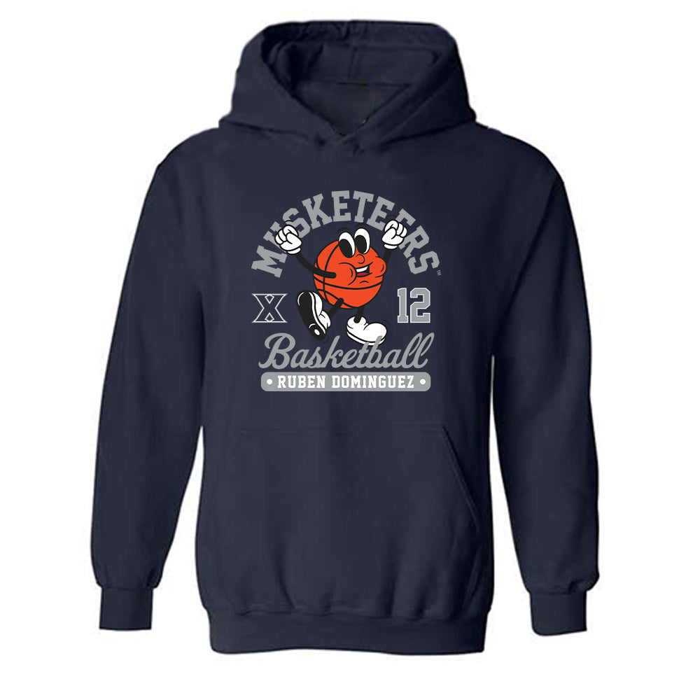 Xavier - NCAA Men's Basketball : Ruben Dominguez - Fashion Shersey Hooded Sweatshirt-0