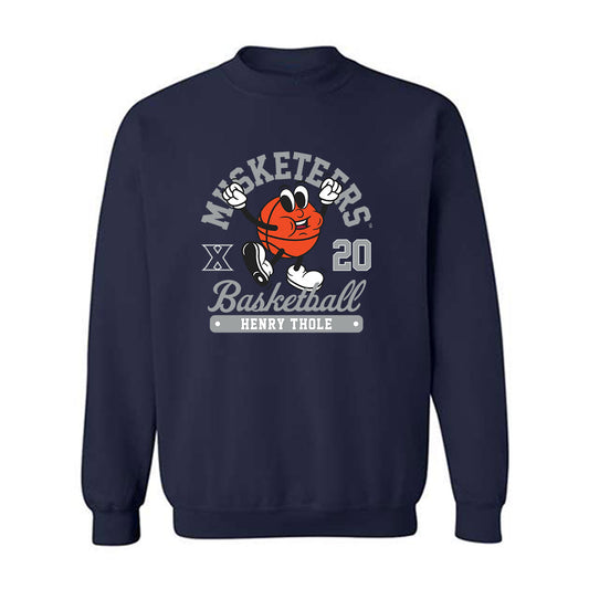 Xavier - NCAA Men's Basketball : Henry Thole - Fashion Shersey Crewneck Sweatshirt-0