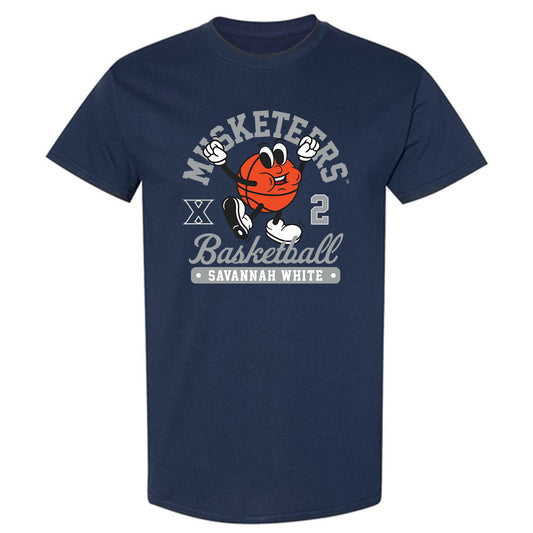 Xavier - NCAA Women's Basketball : Savannah White - Fashion Shersey T-Shirt-0