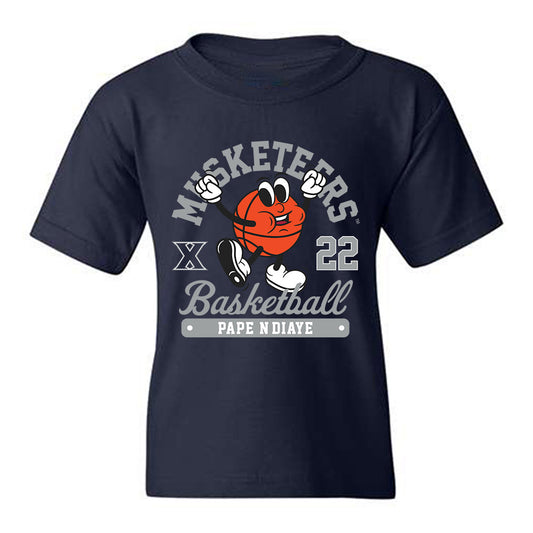 Xavier - NCAA Men's Basketball : Pape N'Diaye - Fashion Shersey Youth T-Shirt-0
