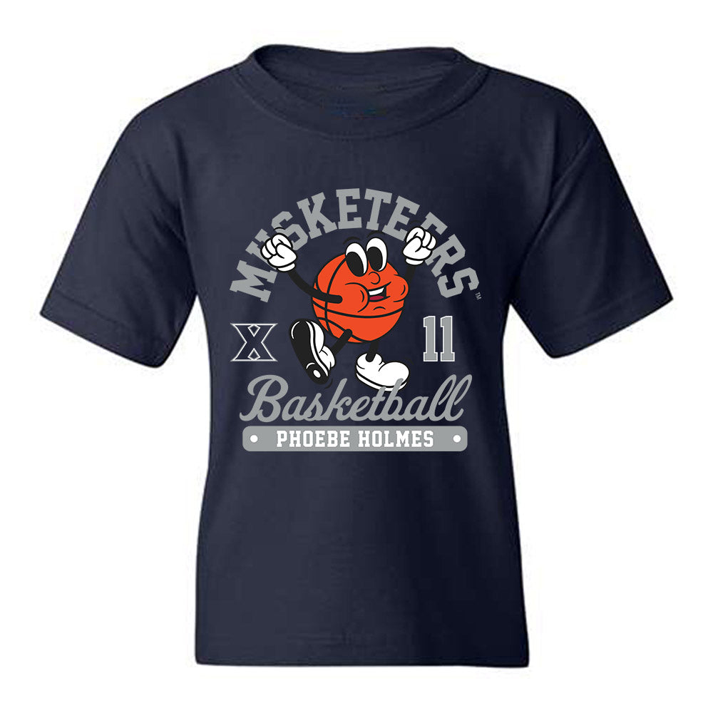Xavier - NCAA Women's Basketball : Phoebe Holmes - Fashion Shersey Youth T-Shirt-0