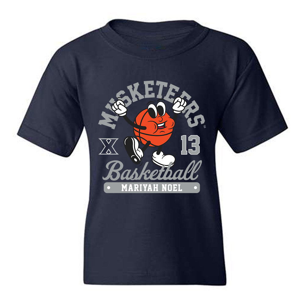 Xavier - NCAA Women's Basketball : Mariyah Noel - Fashion Shersey Youth T-Shirt-0