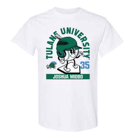 Tulane - NCAA Baseball : Joshua Midbo - Fashion Shersey T-Shirt-0