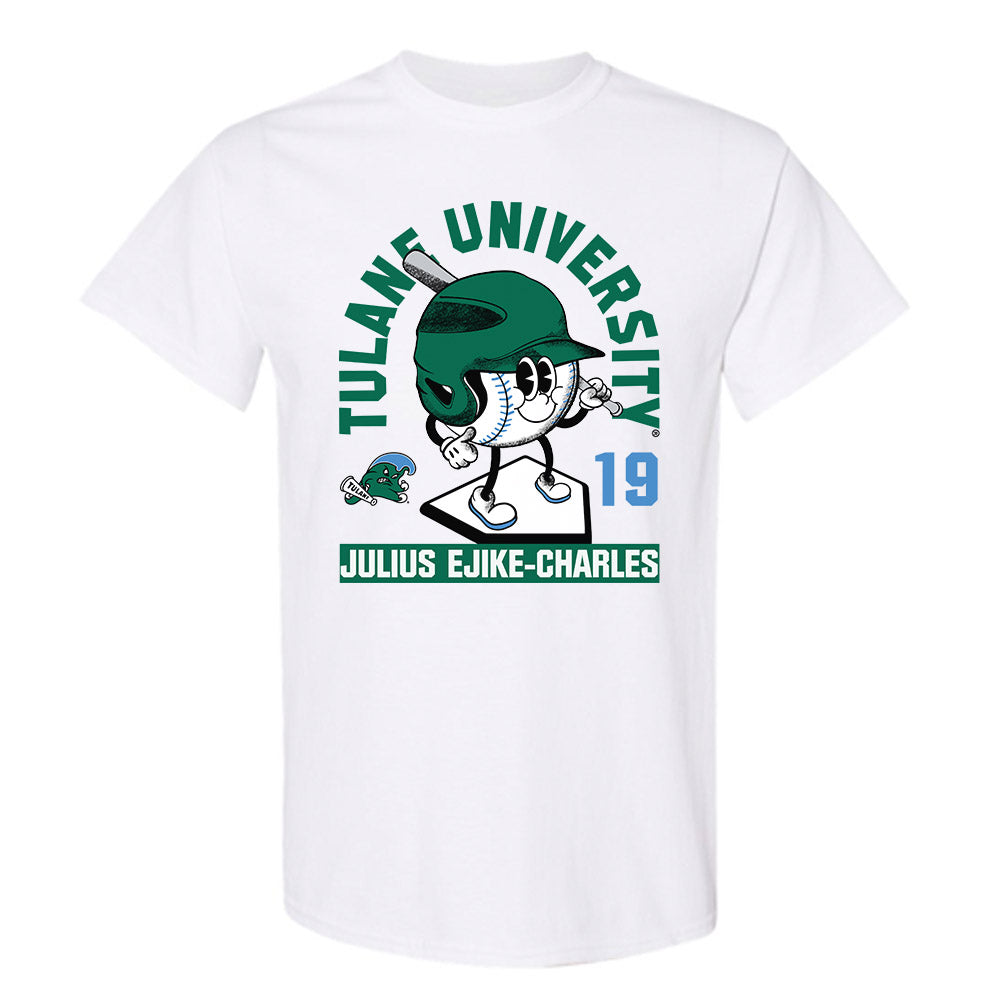 Tulane - NCAA Baseball : Julius Ejike-Charles - Fashion Shersey T-Shirt-0