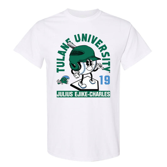 Tulane - NCAA Baseball : Julius Ejike-Charles - Fashion Shersey T-Shirt-0