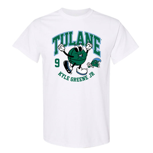 Tulane - NCAA Men's Basketball : Kyle Greene jr - Fashion Shersey T-Shirt-0