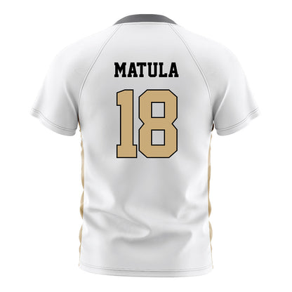 Vanderbilt - NCAA Women's Soccer : Margo Matula - Stripes Soccer Jersey-1