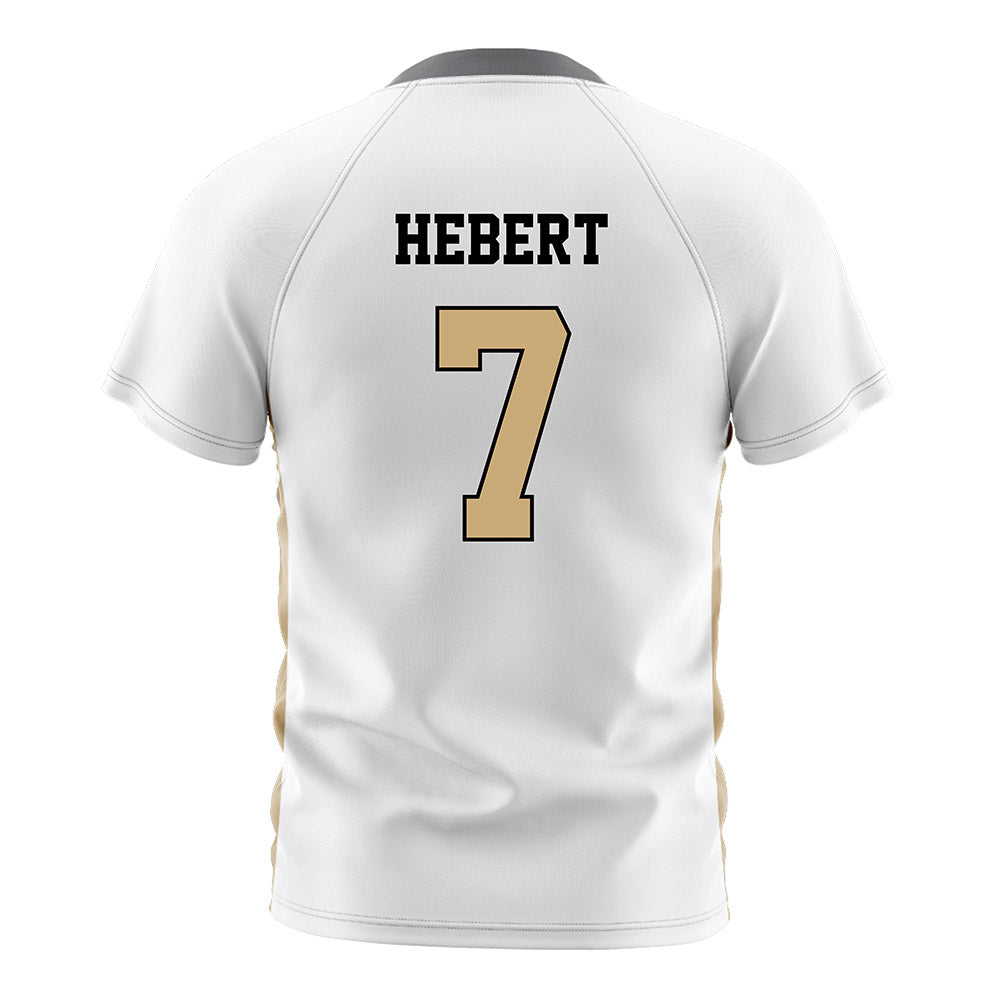 Vanderbilt - NCAA Women's Soccer : Mia Hebert - Stripes Soccer Jersey-1