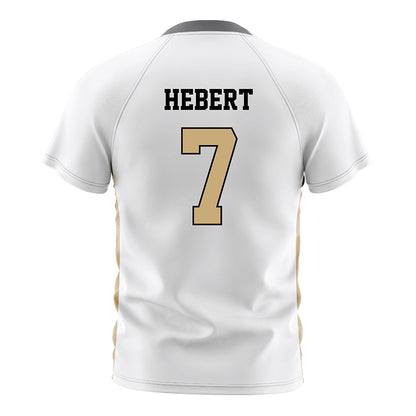 Vanderbilt - NCAA Women's Soccer : Mia Hebert - Stripes Soccer Jersey-1