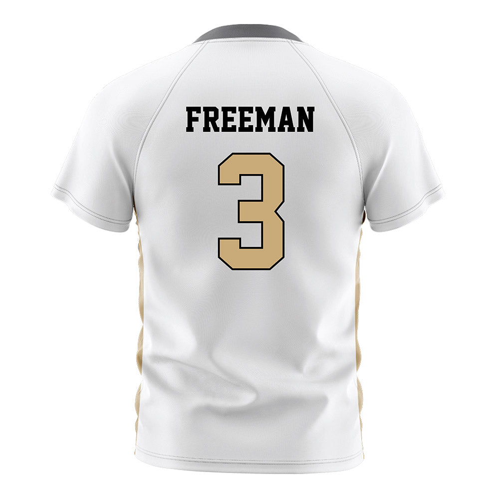 Vanderbilt - NCAA Women's Soccer : Grace Freeman - Stripes Soccer Jersey-1