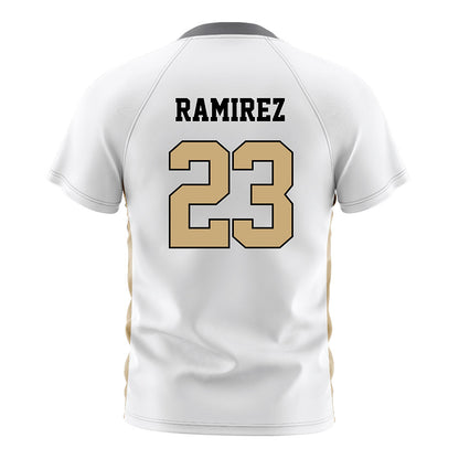 Vanderbilt - NCAA Women's Soccer : Ana Ramirez - Stripes Soccer Jersey-1