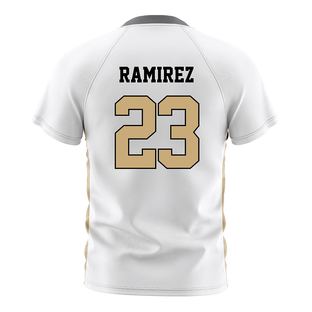 Vanderbilt - NCAA Women's Soccer : Ana Ramirez - White Soccer Jersey-1