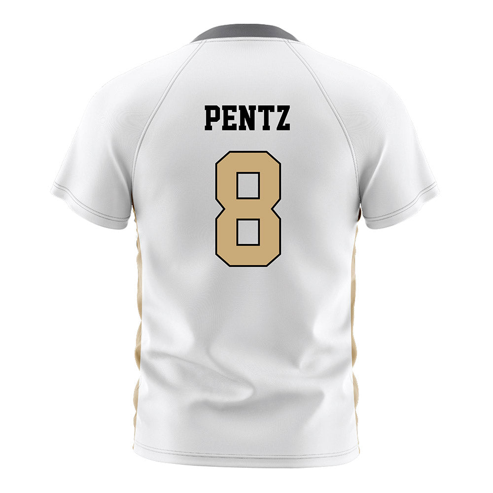 Vanderbilt - NCAA Women's Soccer : Reagan Pentz - White Soccer Jersey-1
