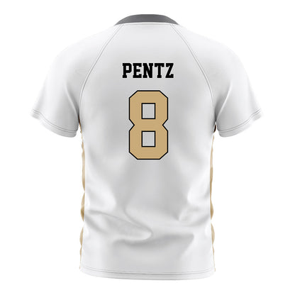 Vanderbilt - NCAA Women's Soccer : Reagan Pentz - White Soccer Jersey-1