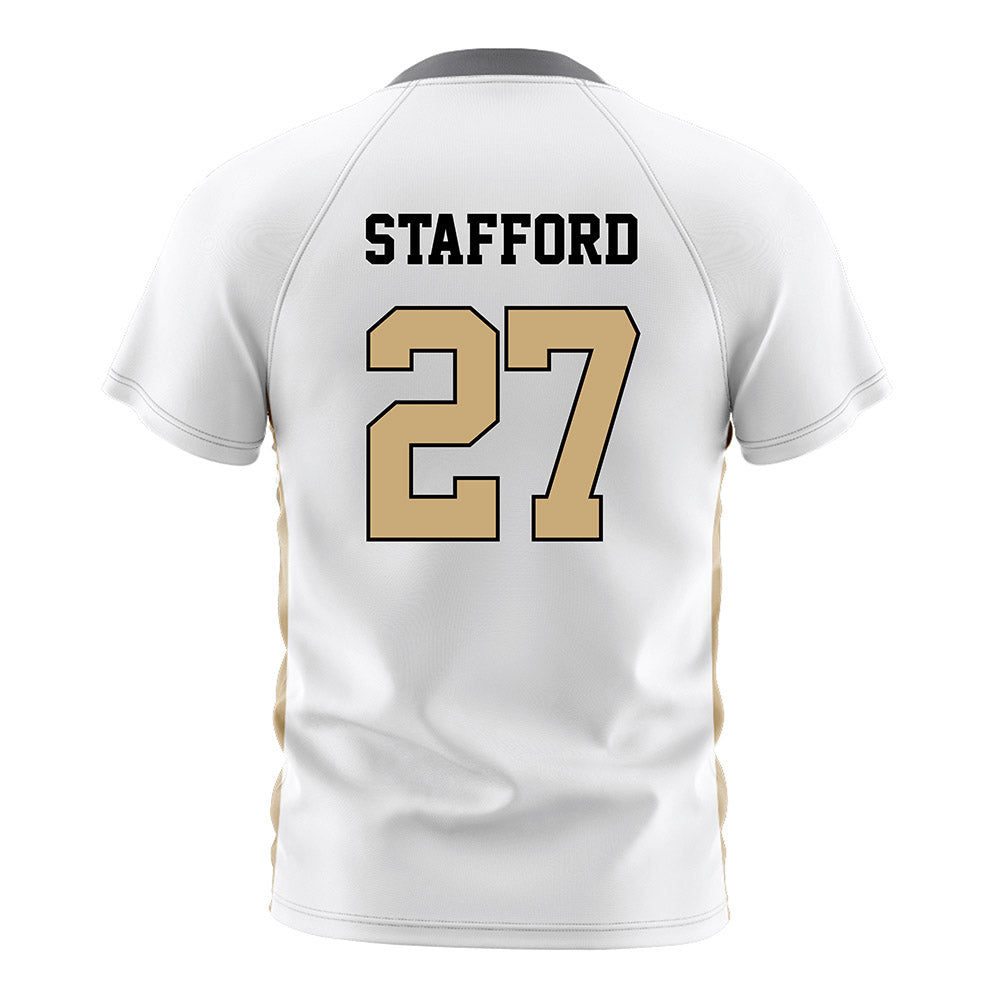 Vanderbilt - NCAA Women's Soccer : Olivia Stafford - White Soccer Jersey-1