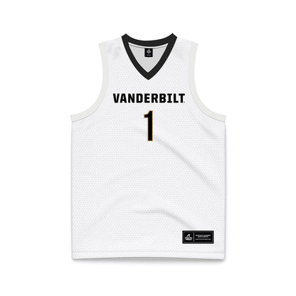 Vanderbilt - NCAA Men's Basketball : Baylor Allen - White Basketball Jersey-0