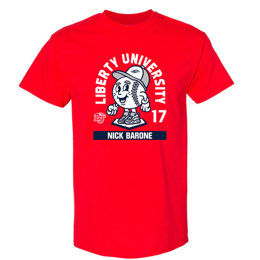 Liberty - NCAA Baseball : Nick Barone - Fashion Shersey T-Shirt-0