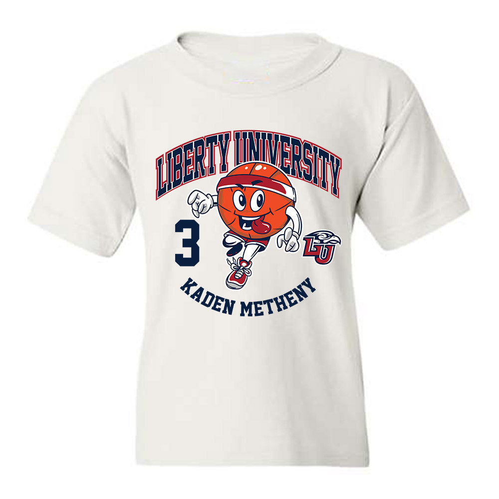 Liberty - NCAA Men's Basketball : Kaden Metheny - Fashion Shersey Youth T-Shirt-0