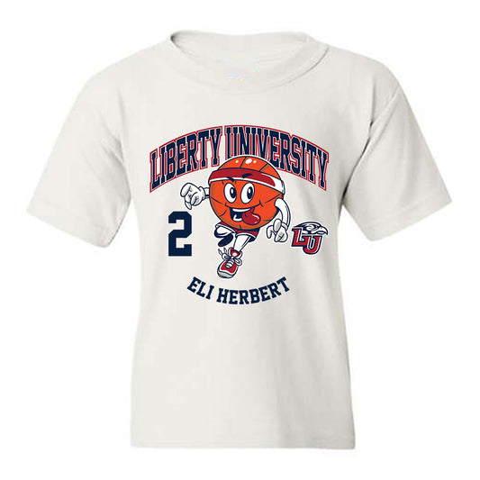 Liberty - NCAA Men's Basketball : Eli Herbert - Fashion Shersey Youth T-Shirt-0