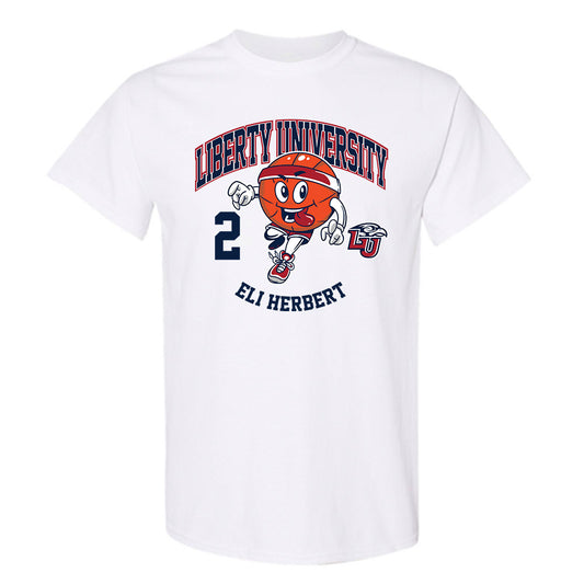 Liberty - NCAA Men's Basketball : Eli Herbert - Fashion Shersey T-Shirt-0