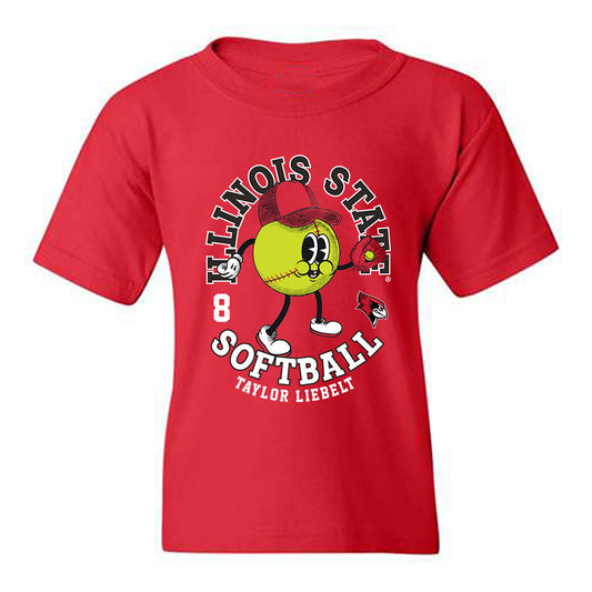 Illinois State - NCAA Softball : Taylor Liebelt - Fashion Shersey Youth T-Shirt-0
