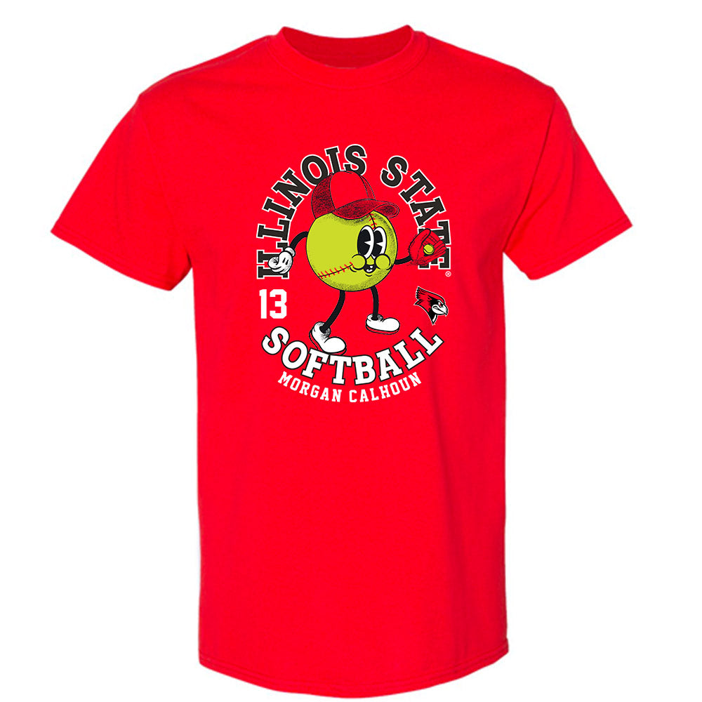Illinois State - NCAA Softball : Morgan Calhoun - Fashion Shersey T-Shirt-0