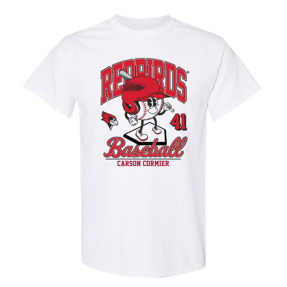 Illinois State - NCAA Baseball : Carson Cormier - Fashion Shersey T-Shirt-0