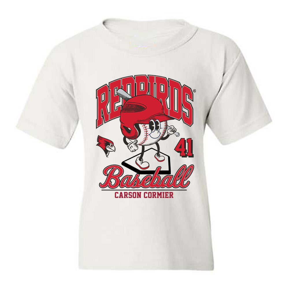 Illinois State - NCAA Baseball : Carson Cormier - Fashion Shersey Youth T-Shirt-0
