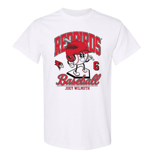 Illinois State - NCAA Baseball : Joey Wilmoth - Fashion Shersey T-Shirt-0