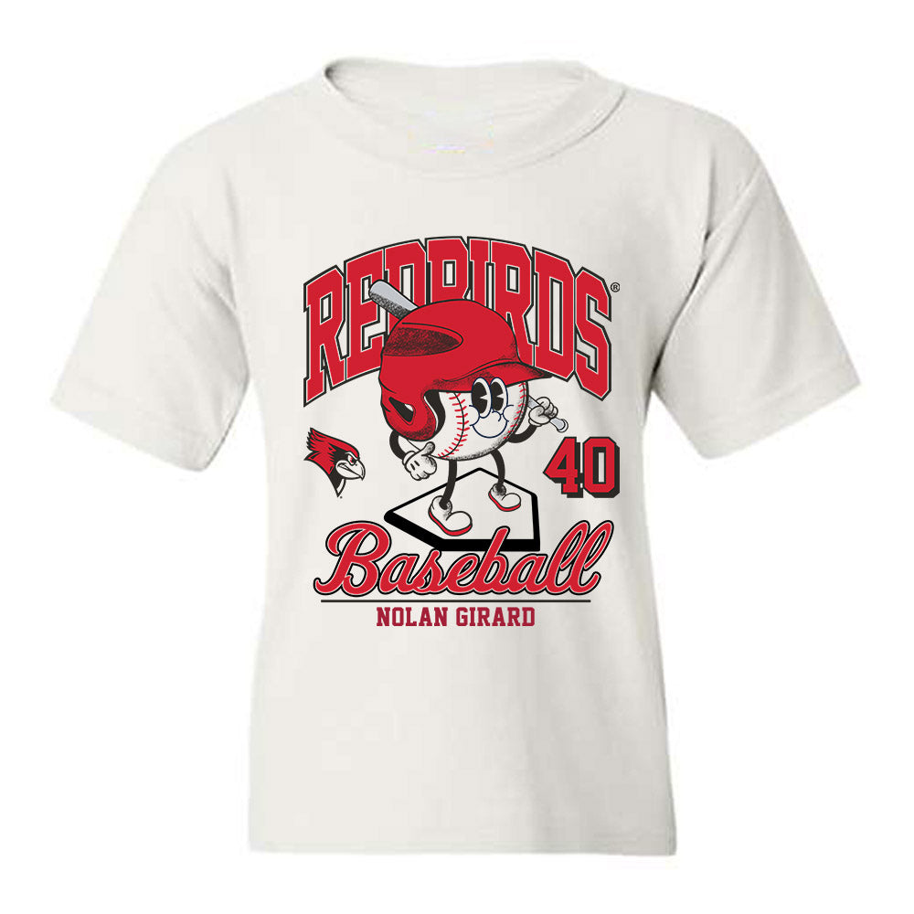 Illinois State - NCAA Baseball : Nolan Girard - Fashion Shersey Youth T-Shirt-0