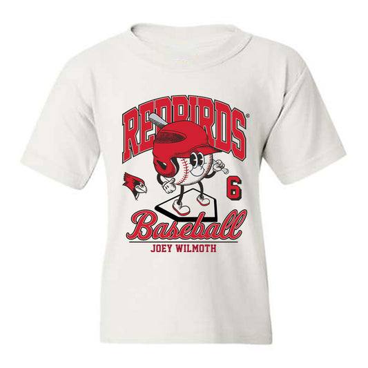 Illinois State - NCAA Baseball : Joey Wilmoth - Fashion Shersey Youth T-Shirt-0